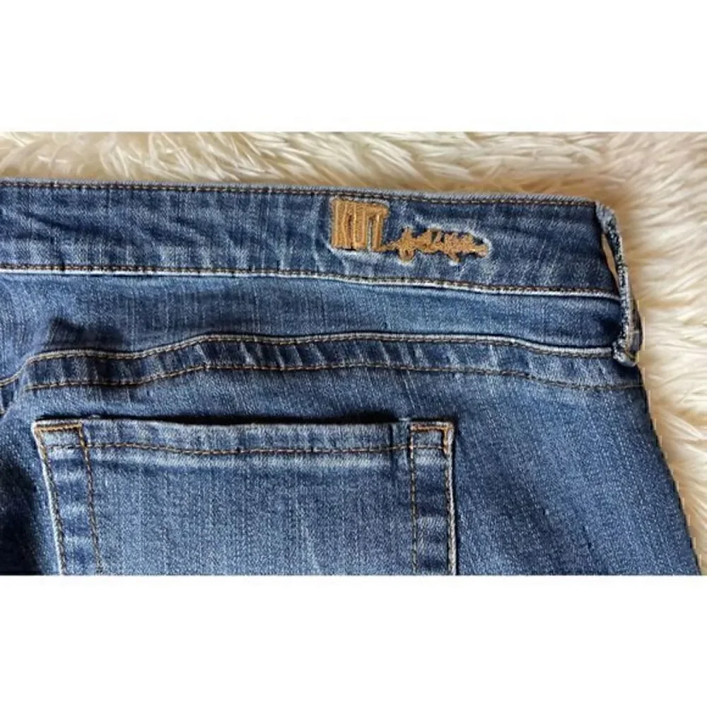 KUT From the Kloth Distressed Straight Leg Jeans Size 22W